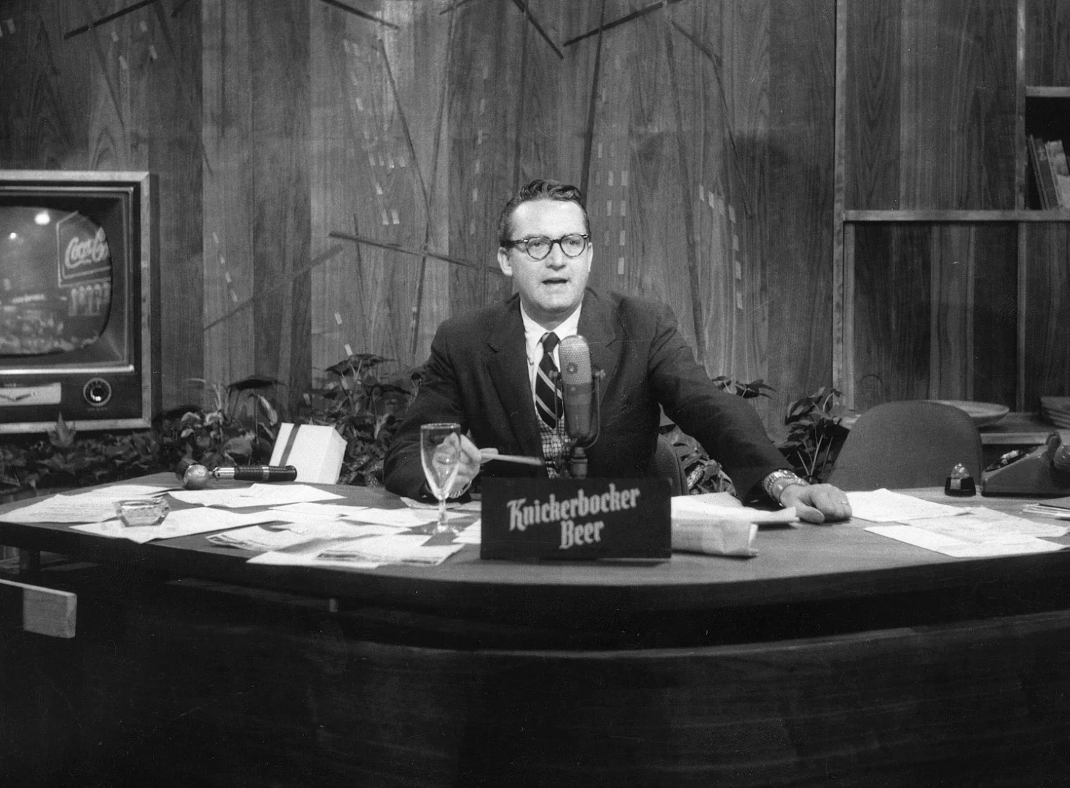 Steve Allen as host of “Tonight.”